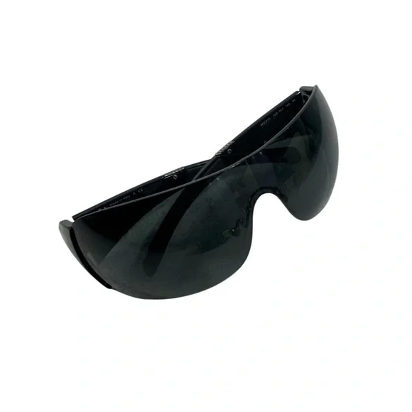 Prada SPS07H 1AB-1A1 Shield Sunglasses Black/Red - Picture 4 of 13